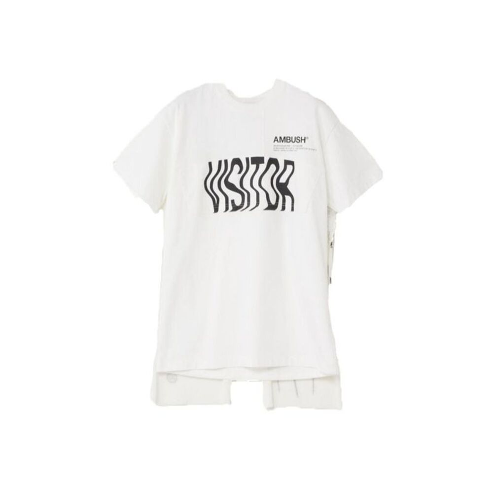 Ambush White Cotton Men's T-Shirt